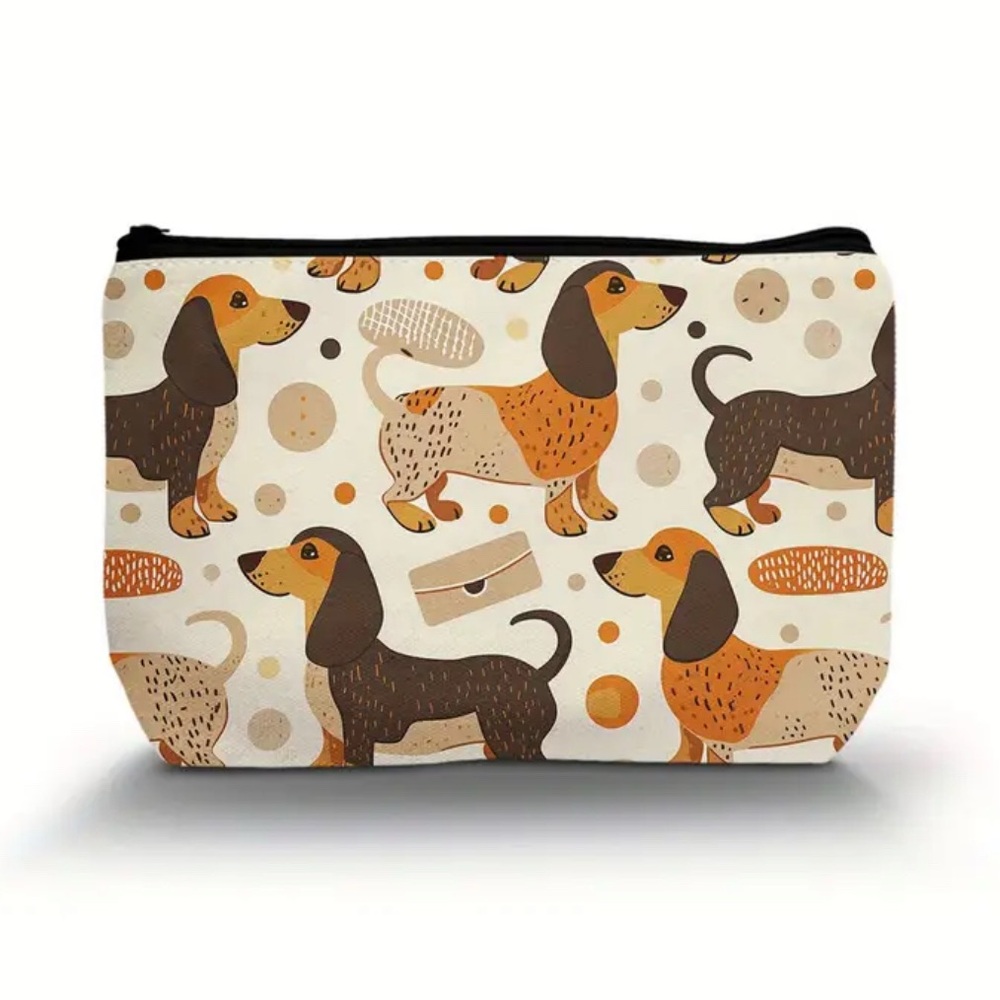 NWT-Dachshund/Paws Cosmetic Bag 🐾 💄